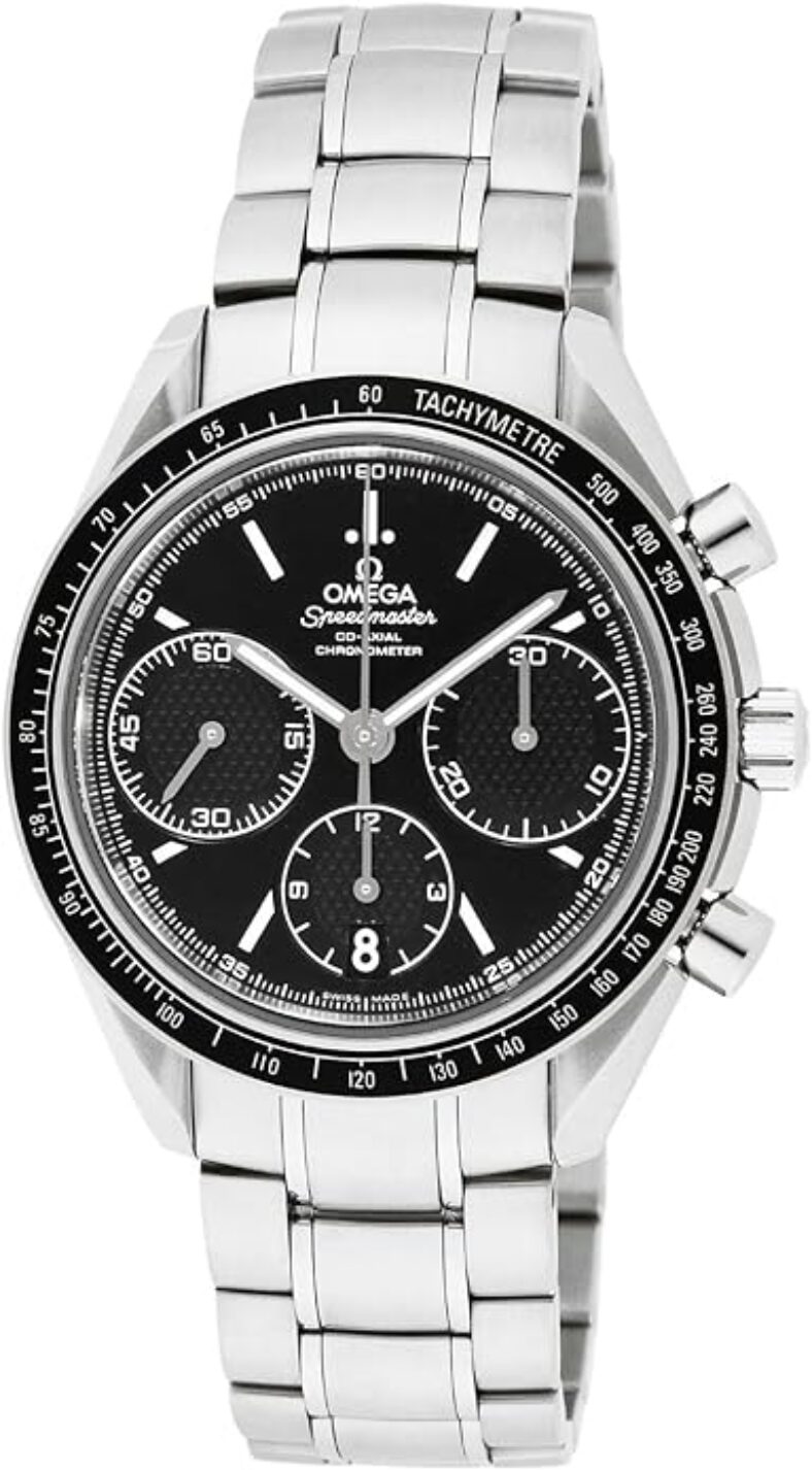 Omega Speedmaster Racing Automatic Chronograph Black Dial Stainless Steel Mens Watch 326.30.40.50.01.001