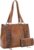 Montana West Western Tote Bag for Women Concealed Carry Shoulder Handbag Tooling Purse